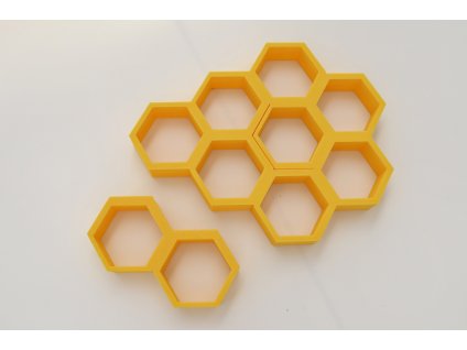 3D včelie plásty - senzorická pomôcka