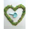 Naběračka srdce – světle modrá