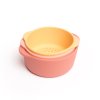 silicone bowl (coral edit)