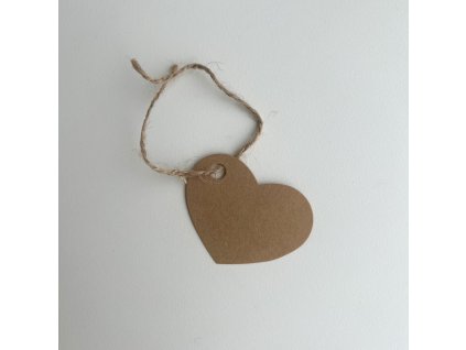 Jmenovka - srdíčko