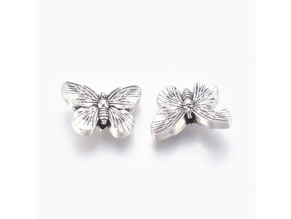 21692 koralek ze zinkove slitiny motyl