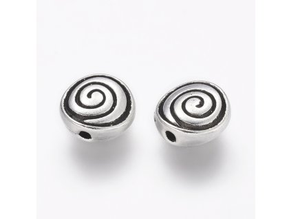 21698 1 koralek ze zinkove slitiny spirala