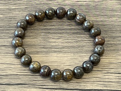 22076 2 naramek bronzit 8mm