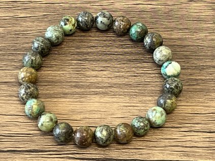 22175 2 naramek tyrkys africky 8mm