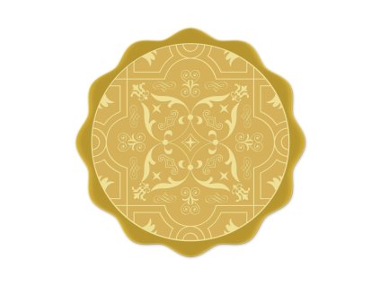 samolepicí mosazná pečeť - Mandala