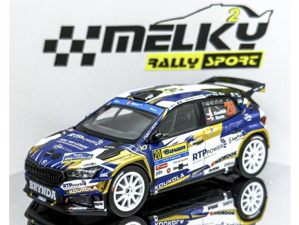 Sběratelský model Fabia RS Rally2 | Ján Kundlák - Peter Baran