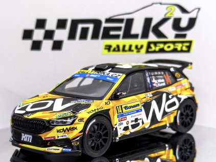 Sběratelský model Fabia RS Rally2 | Martin Vlček - Jakub Kunst