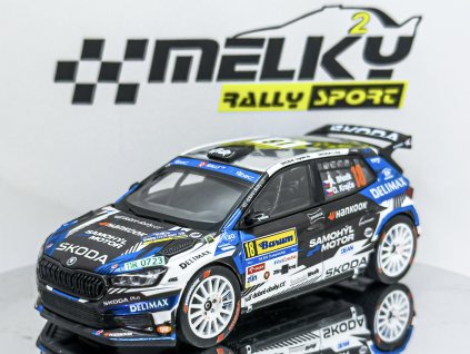 Sběratelský model Fabia RS Rally2 | Adam Březík - Ondřej Krajča | 2025