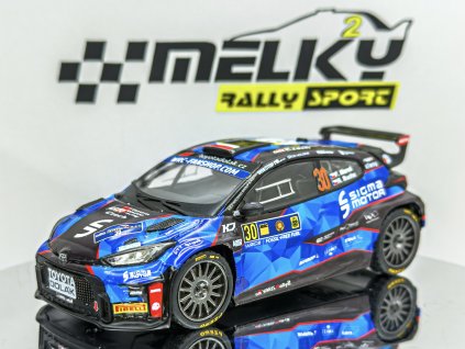 Sběratelský model Toyota GR Yaris Rally2 | Filip Mareš - Radovan Bucha