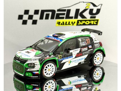 Sběratelský model Citröen C3 Rally2 | Jan Černý - Ondřej Krajča