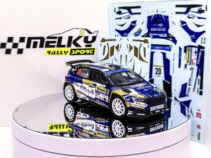 DECALY Ján Kundlák - Peter Baran | Fabia RS Rally2