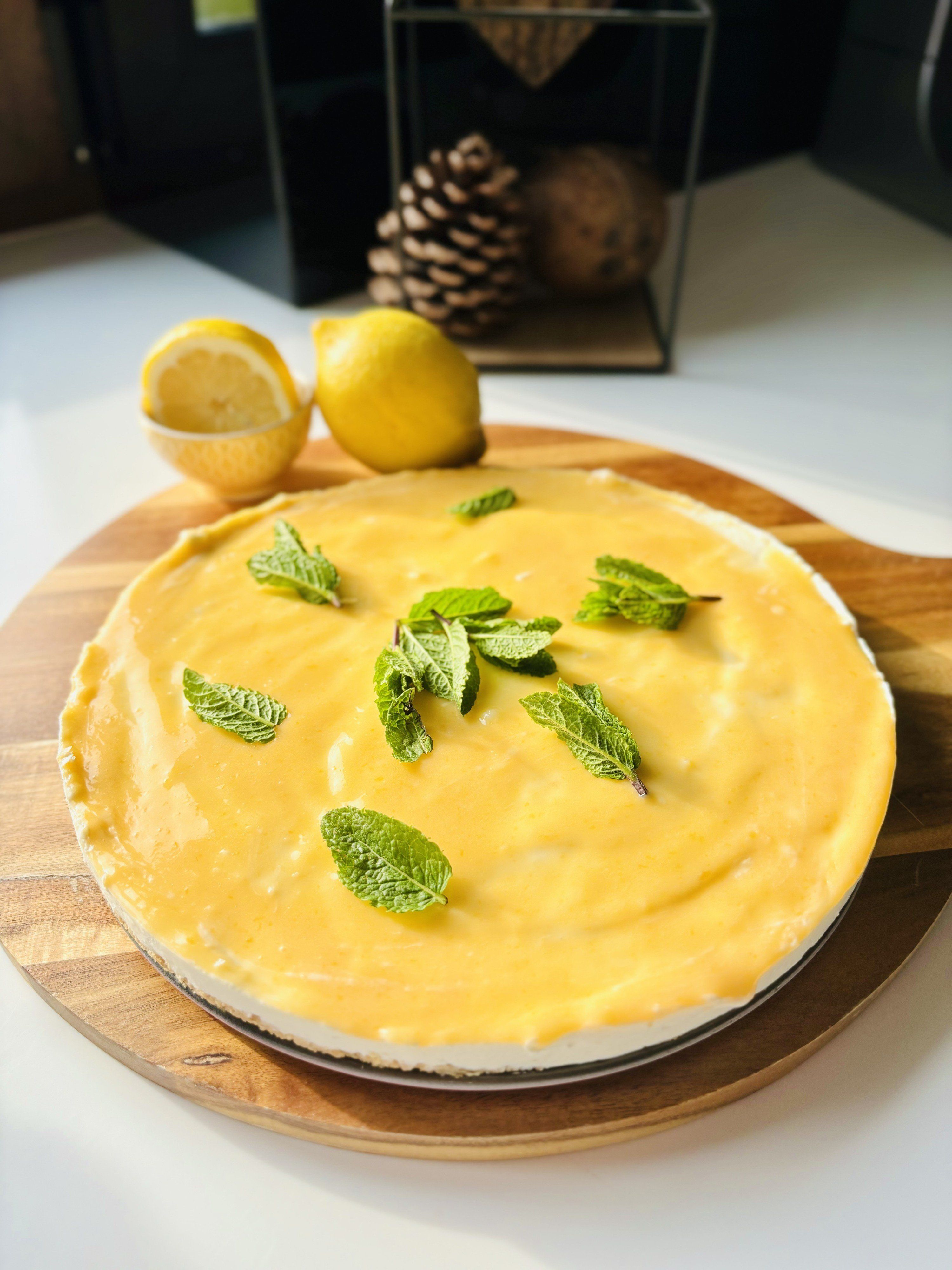 Recept na lahodný citrónový cheesecake