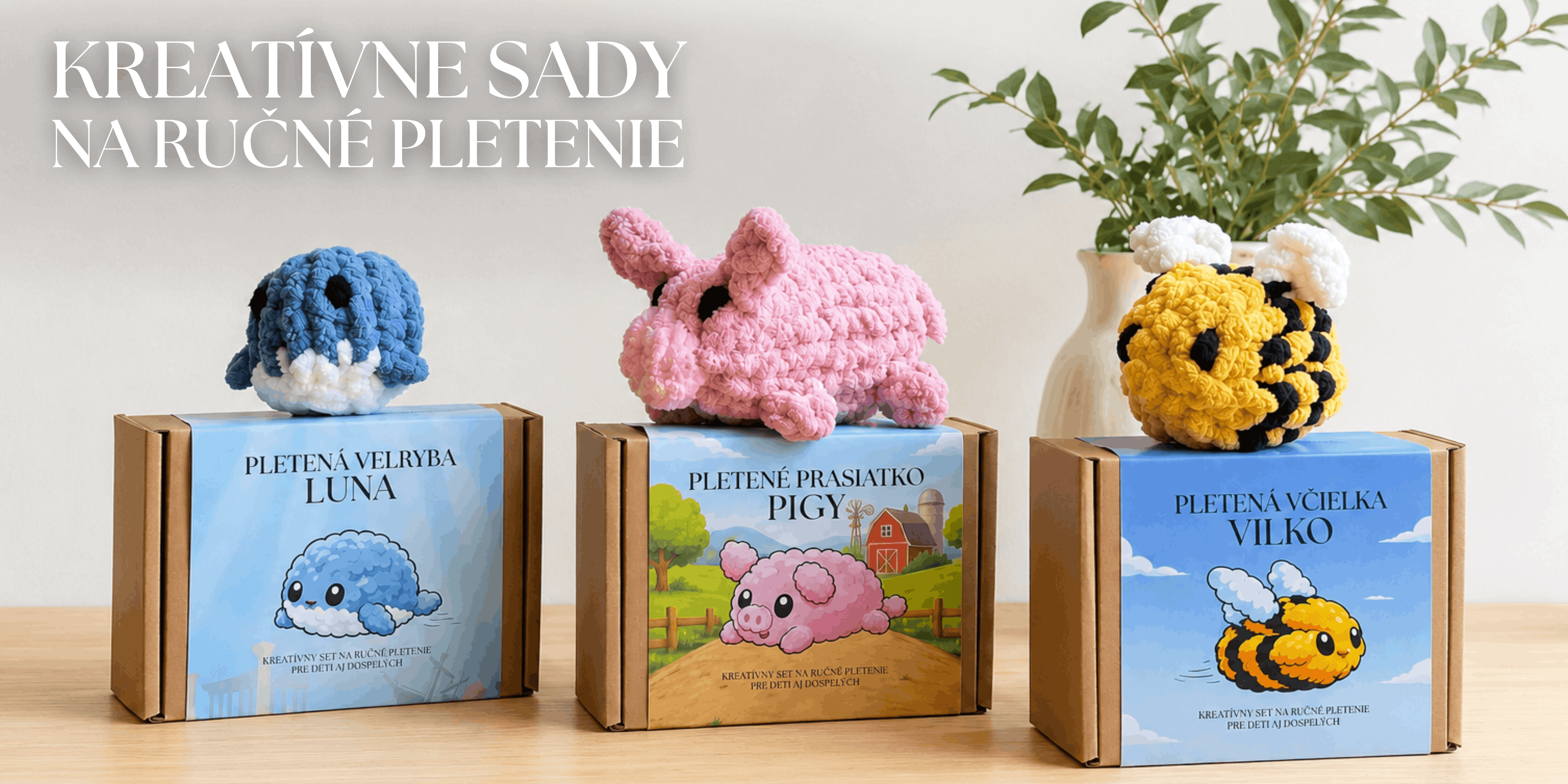 Kreatívne sady na ručné pletenie