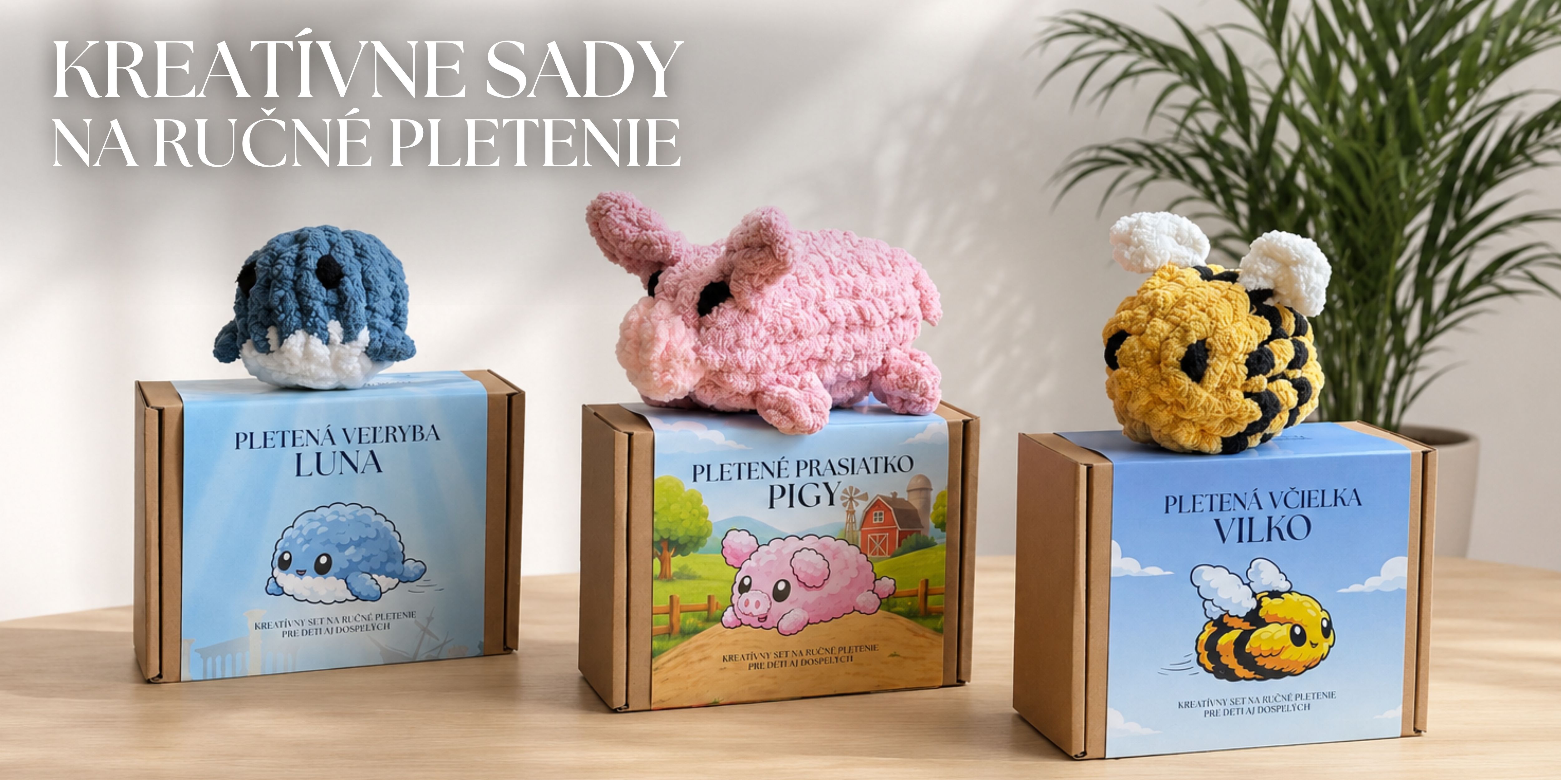 Kreatívne sady na ručné pletenie