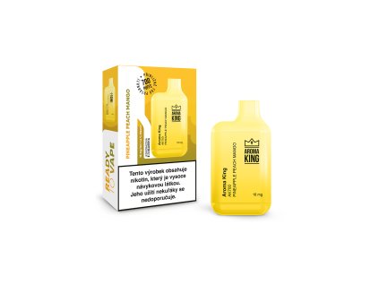 AK MINI CZ mockup box PINEAPPLE PEACH MANGO 16 mg