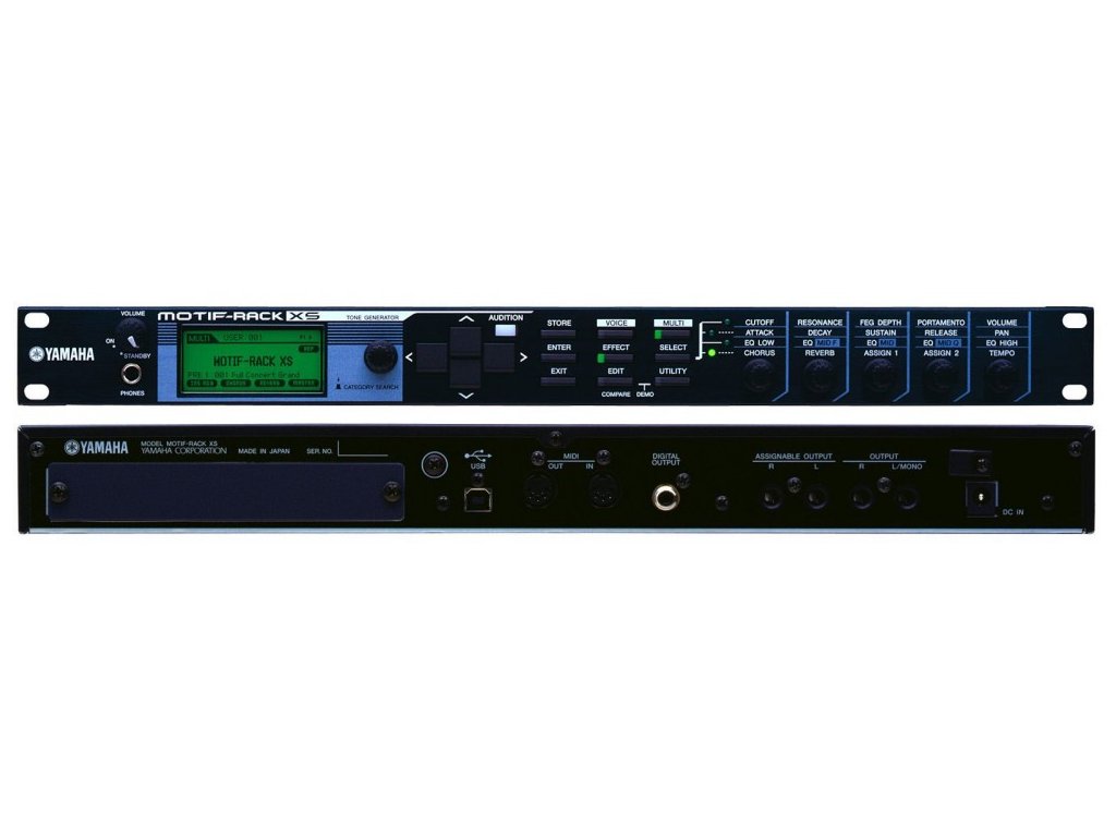 YAMAHA MOTIF RACK XS - melodyshop.cz