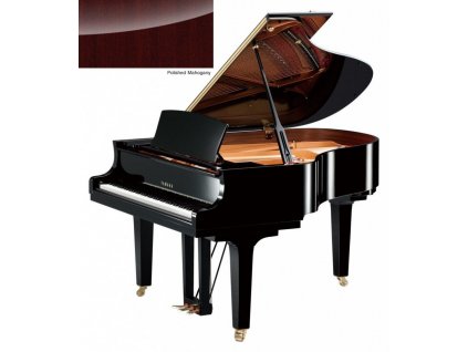 Yamaha C3X Polished Mahogany