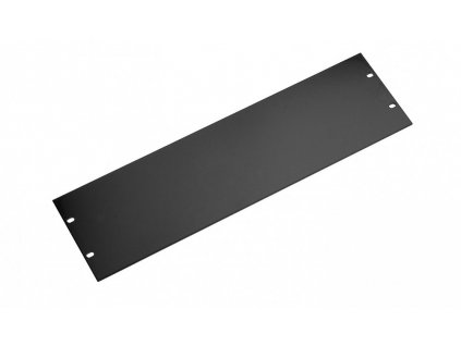 K&M 28210 Panel black, 1 space, 0,12 kg