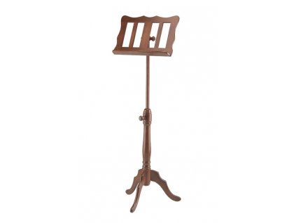 K&M 117 Wooden music stand walnut