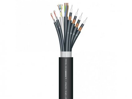 Sommer Cable SC-TRICONE TwoFourOne 241P PVC, Black