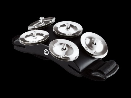 MEINL CAJON FOOT TAMBOURINE STAINLESS STEEL JINGLES