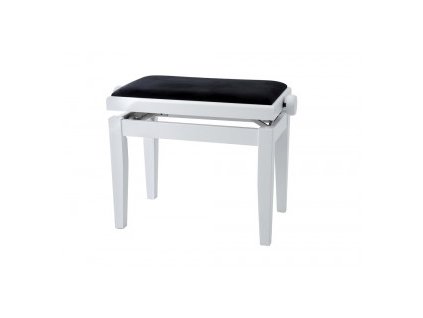 GEWA Piano bench GEWA Piano Deluxe White matt