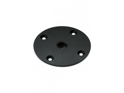 K&M 24116 Connector plate black