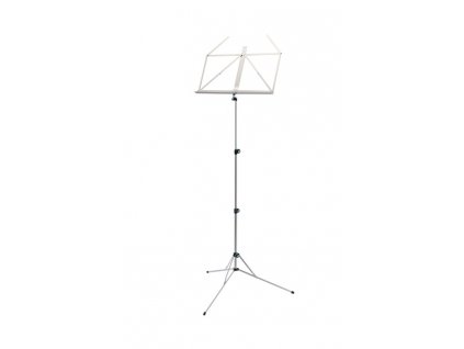 K&M 101 Music stand nickel-colored