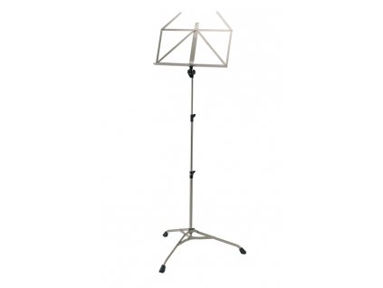 K&M 107 Music stand nickel-colored
