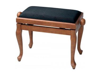 GEWA Piano bench GEWA Piano Deluxe Classic Cherry matt Black cover