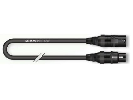 Sommer Cable AES/EBU Binary, Black, 2,50m