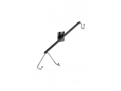 K&M 16295 Wall mount for electric guitar black