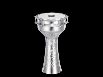 MEINL DARBUKA ALUMINUM 8 1/4 x 16 1/4, WITH JINGLES