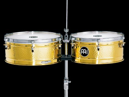 MEINL TIMBALES 14"+15" BRASS, LUIS CONTE
