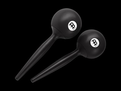 MEINL MARACAS PLASTIC BLACK