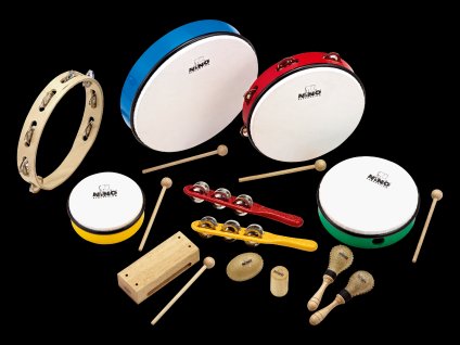 NINO PERCUSSION ASSORTMENT 12 PCS.