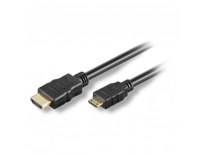 Sommer Cable HDMI male<>HDMI mini male, 19-pol, 3 m