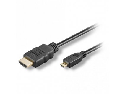Sommer Cable HDMI male<>HDMI micro male, 19-pol, 1,5m