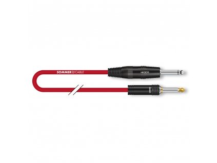 Sommer Cable TR7H; Jack / Jack; 6m; Red