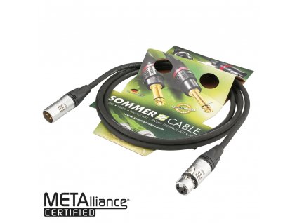 Sommer Cable EG1B; XLR / XLR; 1m; Black