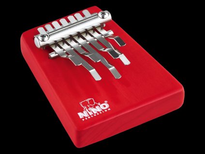 NINO KALIMBA MEDIUM RED, 7 TONES