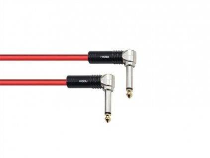 Sommer Cable TX9M; Jack 90- / Jack 90-; 0,2m; Red