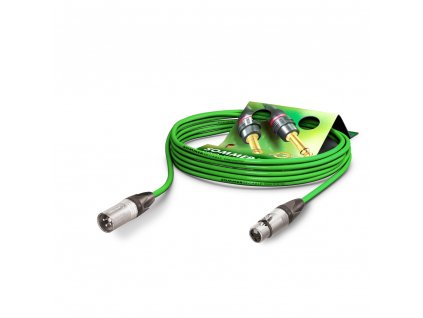 Sommer Cable MC The Stage, Green, 1,00m