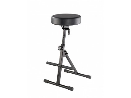 K&M 14060 Stool black leather