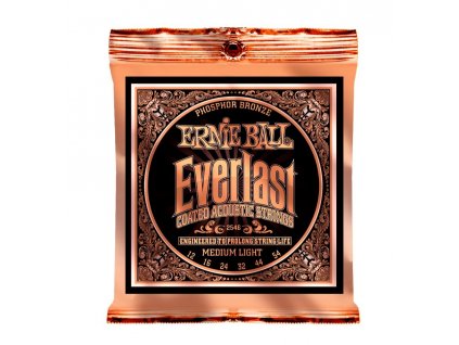 Ernie Ball Everlast Phosphor Bronze Medium Light.012-.054
