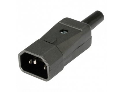 Sommer Cable Kaltgeräte-Kabelstecker Black