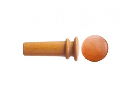 Petz violin endpin, boxwood, medium