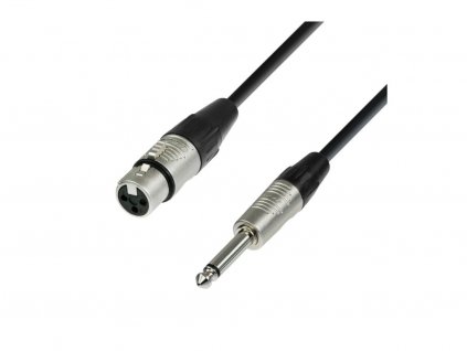 Adam Hall K4 MFP 0300 Microphone Cable XLR female to 6,3 MM Jack Mono 3m