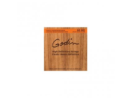 godin a6 md acoustic high definition strings