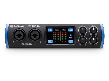 presonus studio 26c front big